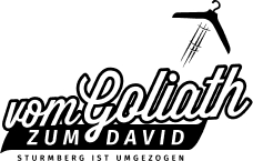 Vom Goliath zum David Logo