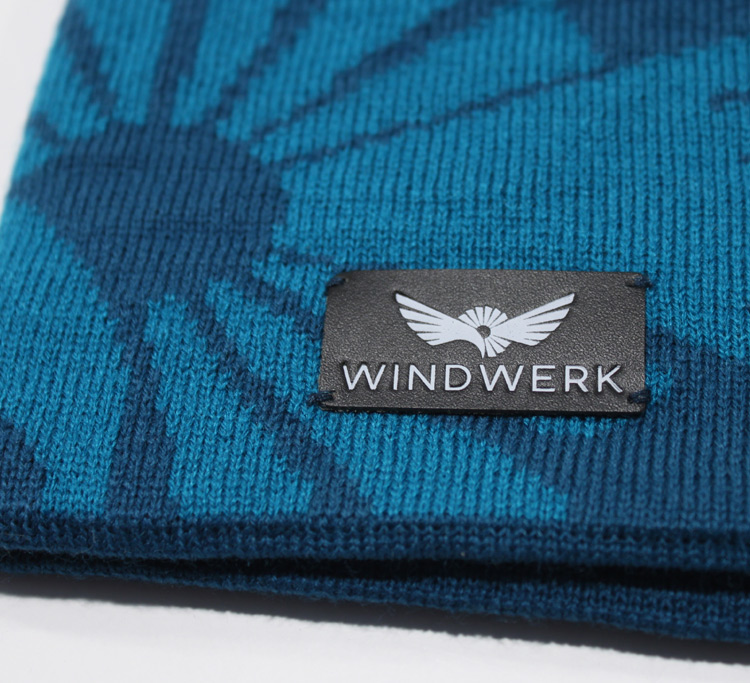 Windwerk Wintermütze Beanie besticken lassen custom made