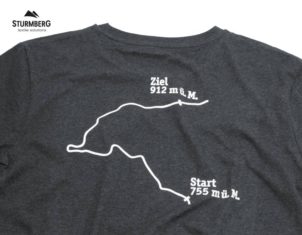 bergrennen Hemberg t-shirt grau melliert siebdruck sturmberg